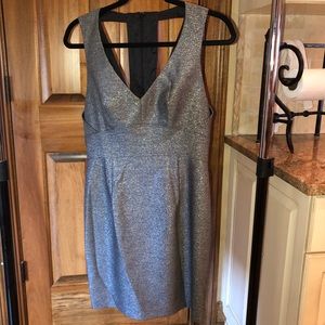 Black Halo Metallic Dress